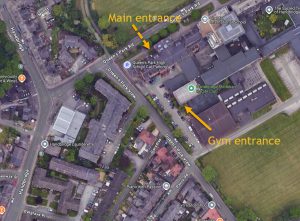 Handbridge Map Handbridge location - West Cheshire Shotokan Karate